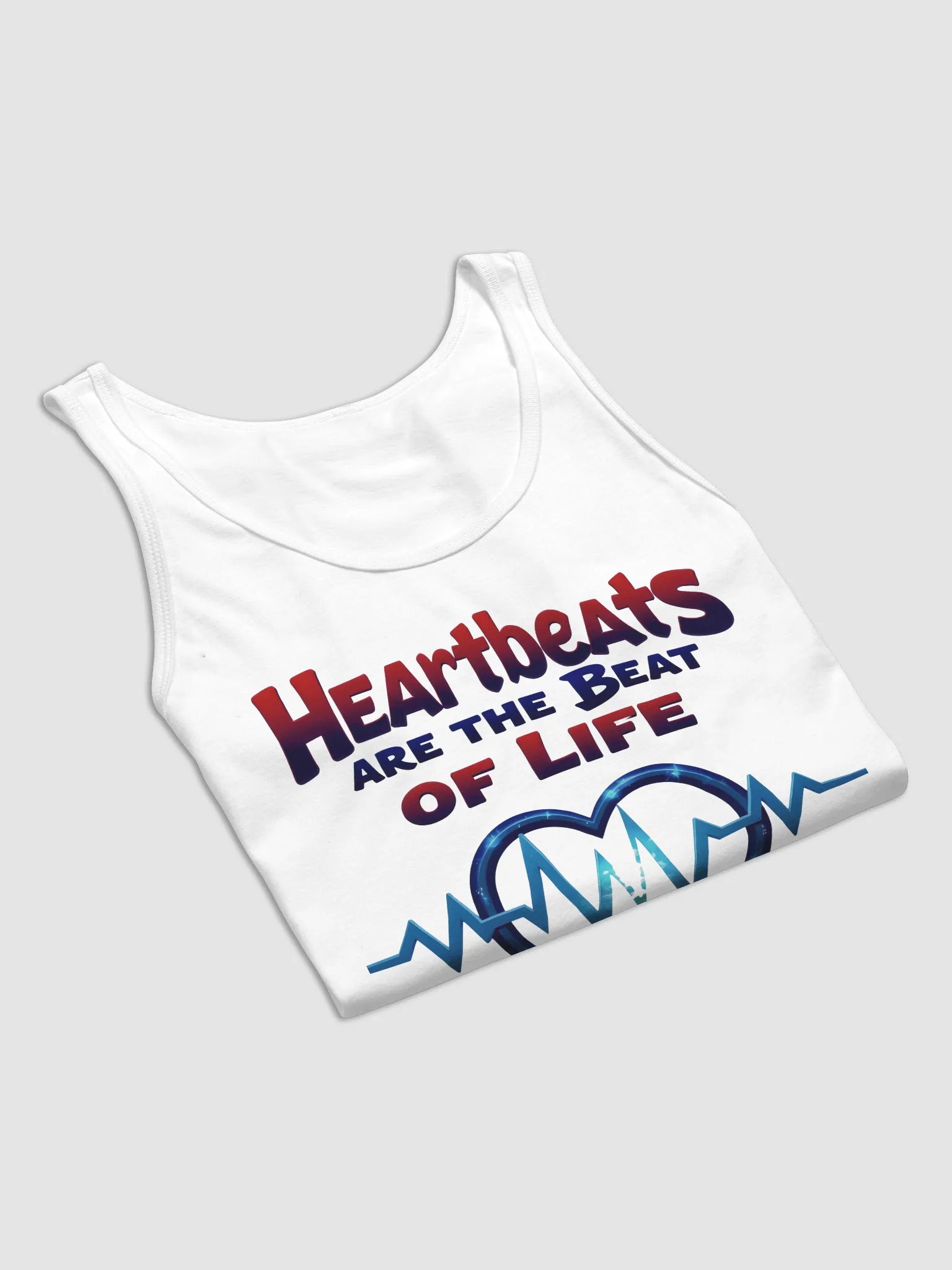 Heartbeats Life Gradient Tank product image (22)