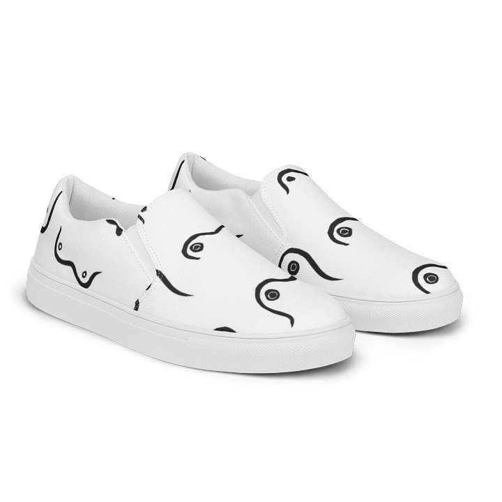 Abstract Breast Art Slip-On Shoes product image (2)