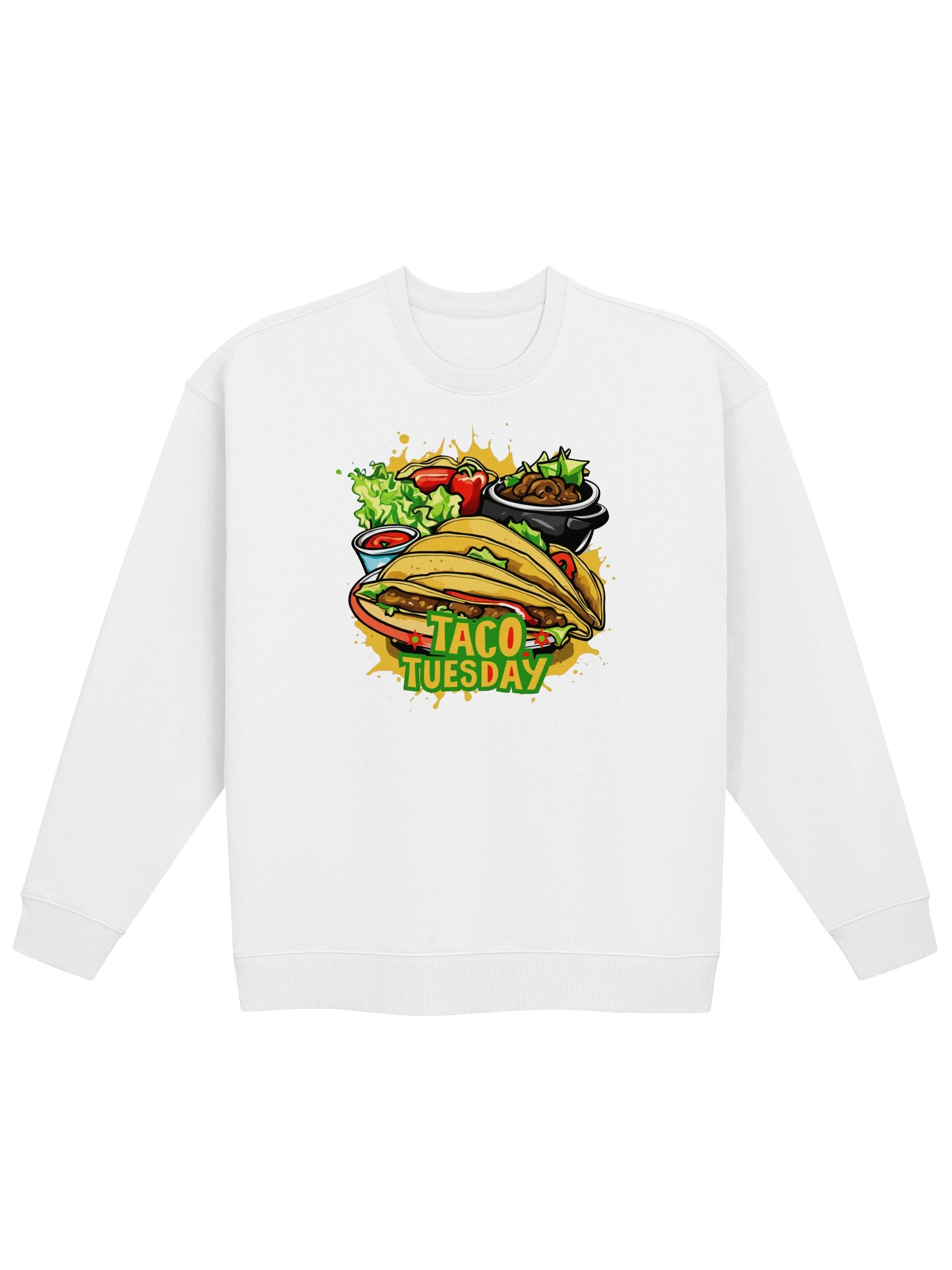 Taco Tuesday | Stanley/Stella Unisex Organic Oversized Sweatshirt product image (1)