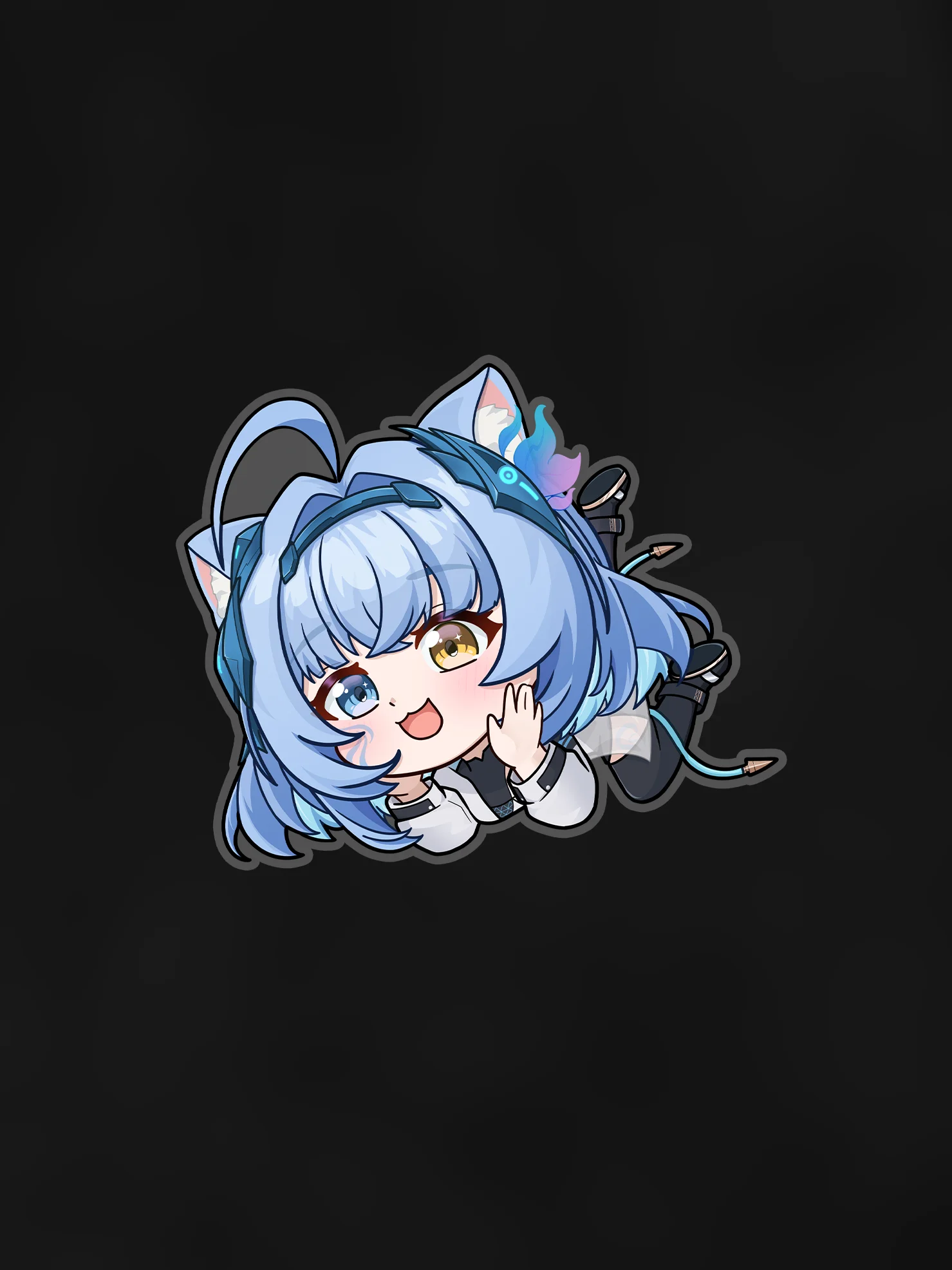 Sayu Cat Keychain product image (1)
