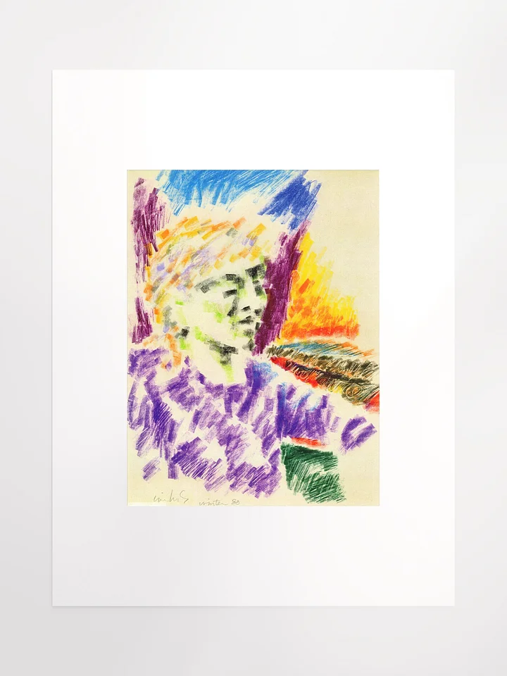 Head of a Woman 1988 print product image (2)