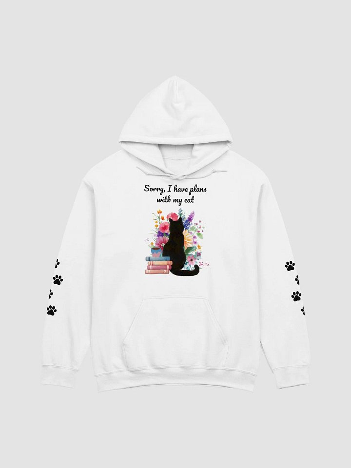 Sorry I Have Plans with My Cat Hoodie product image (2)