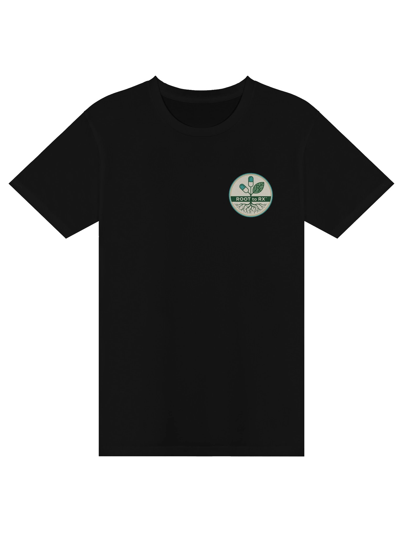 Root to Rx Logo Tee (Black) product image (1)