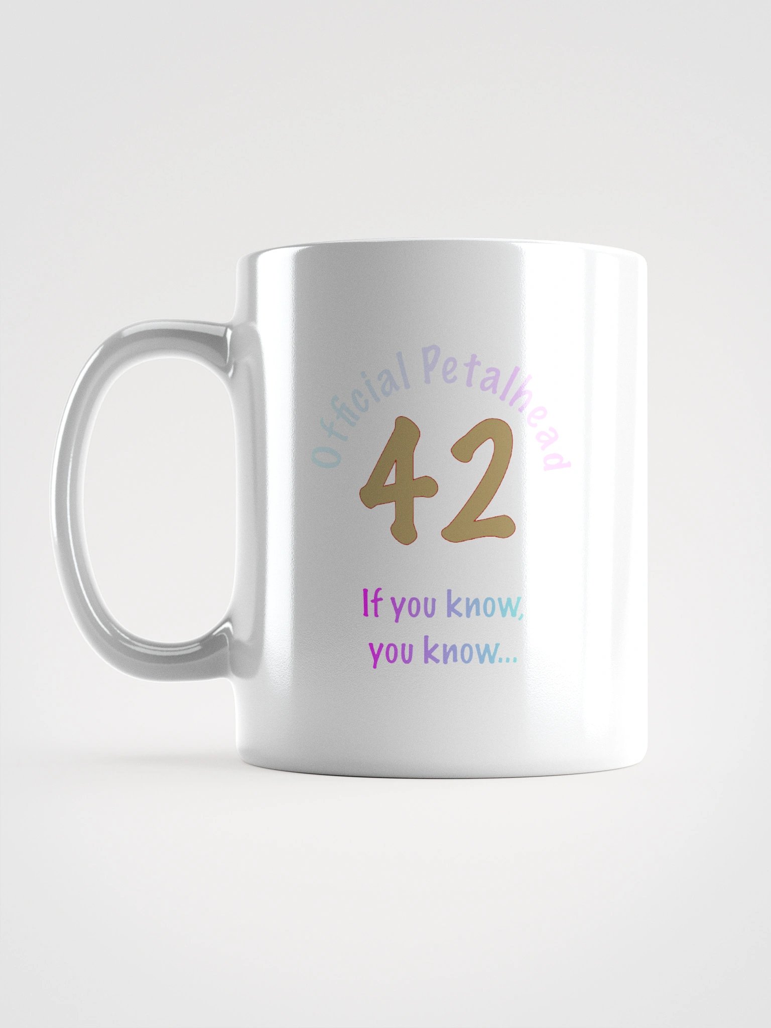 Lotus Effect Official Petalhead Mug White product image (2)