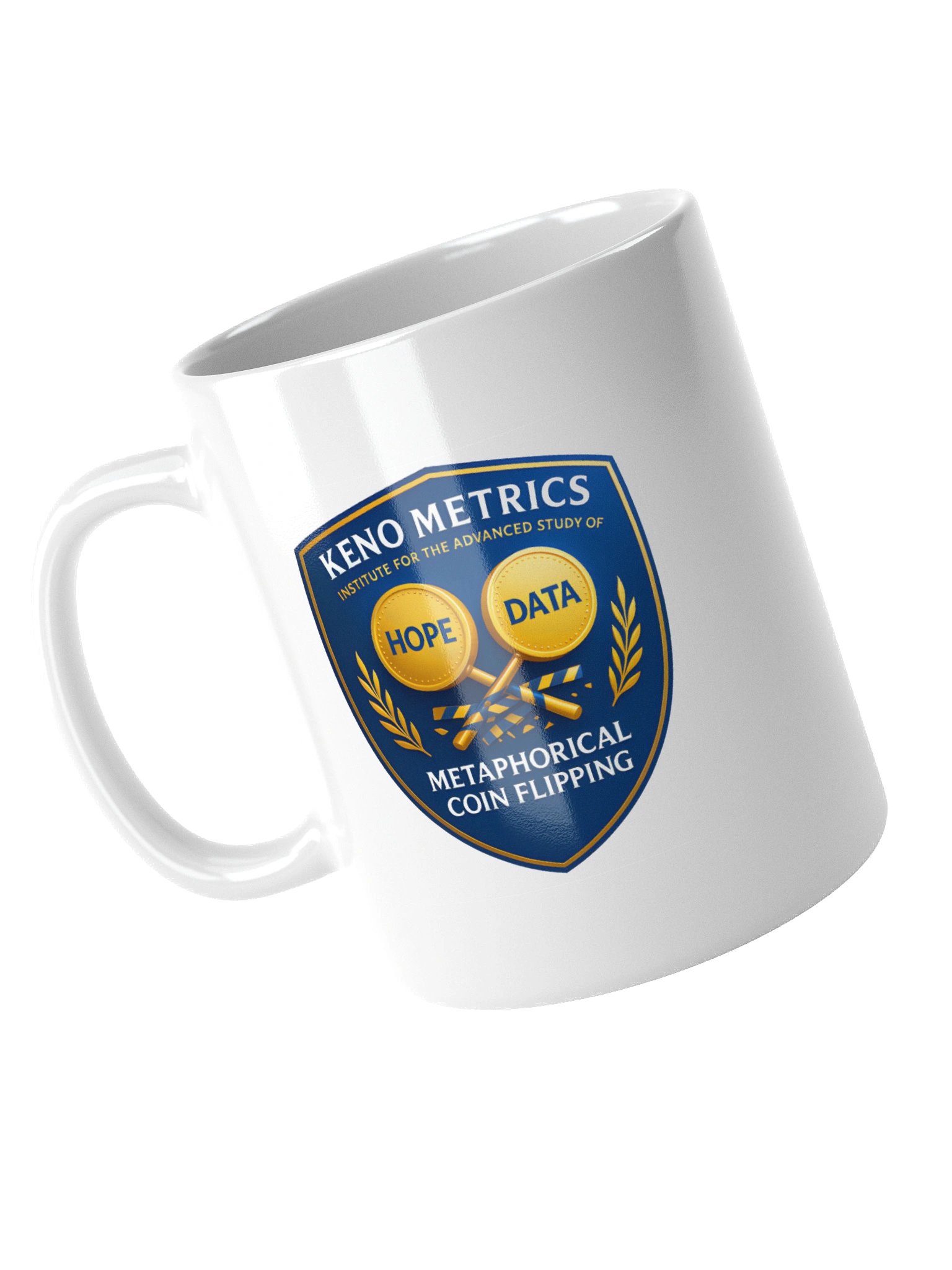 White Keno Jackpots - Keno Metrics Mug - Double Images product image (4)