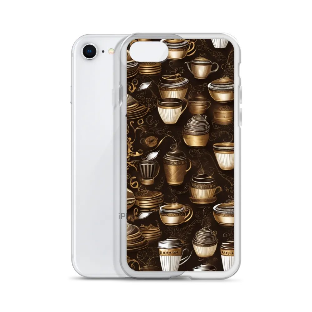 Artistic Coffee Cups iPhone® Case product image (51)