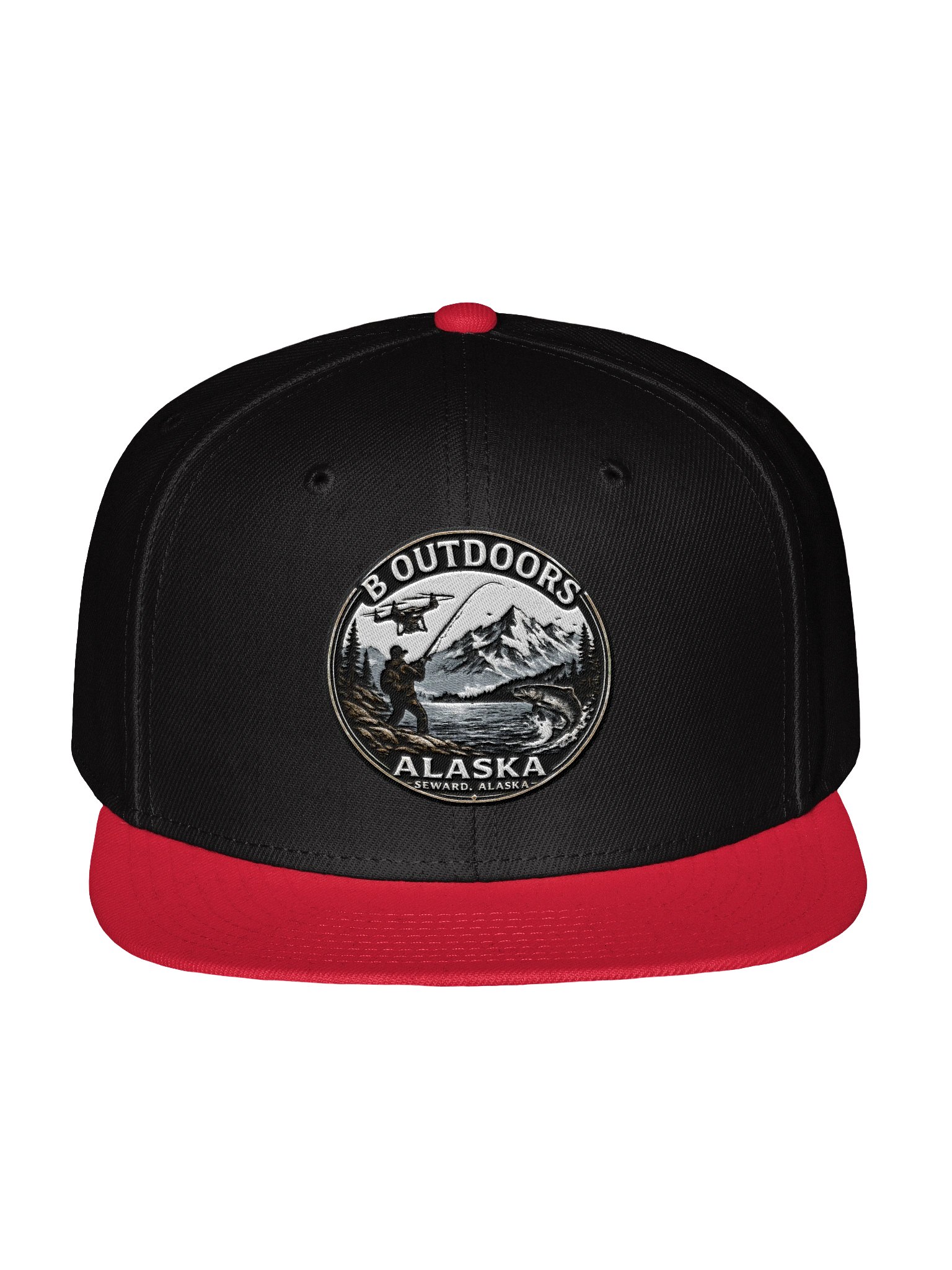B Outdoors Alaska Snapback Cap product image (1)