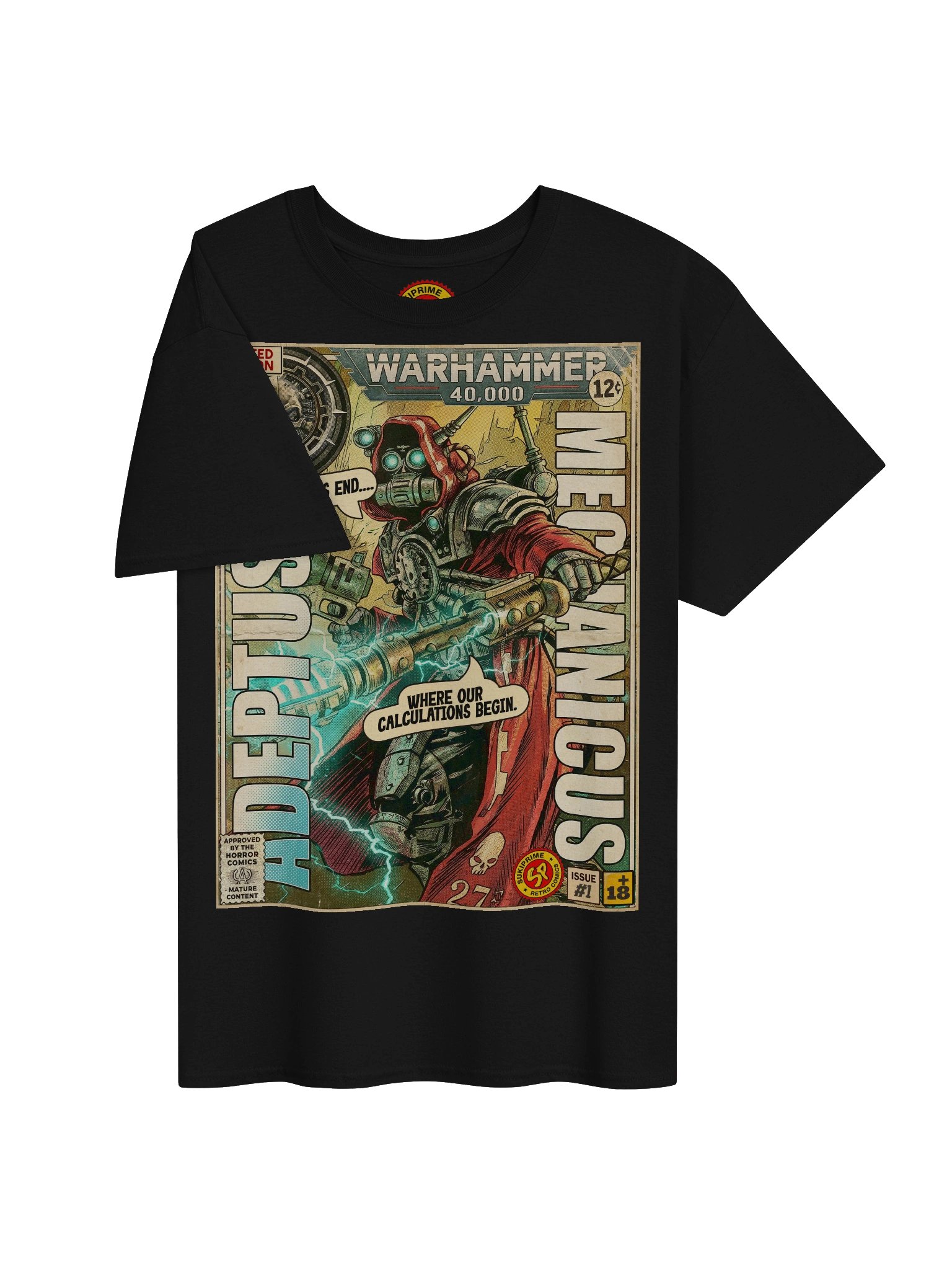Adeptus Mechanicus Comic Art T-Shirt product image (3)