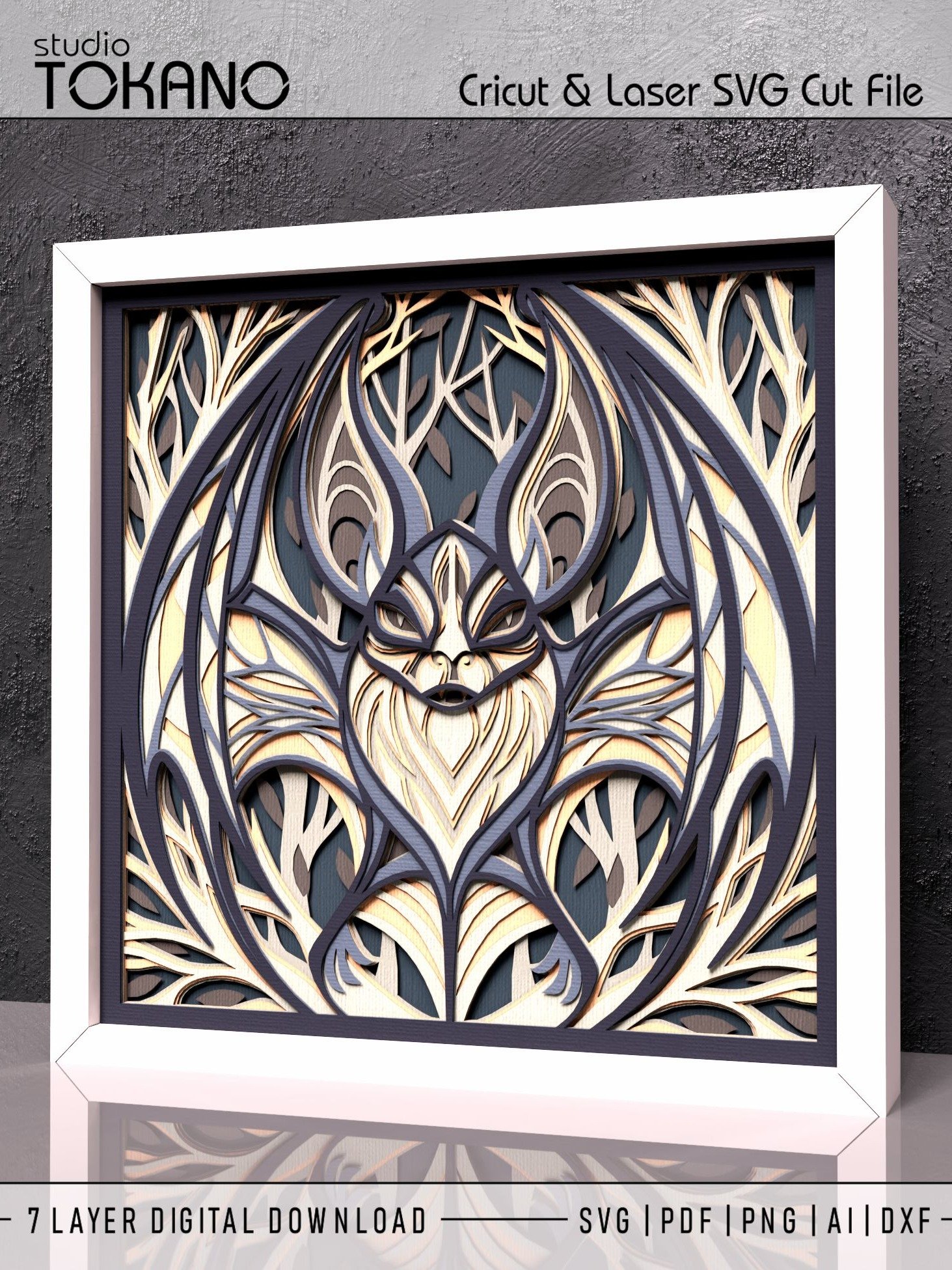 Bat Shadow Box product image (2)