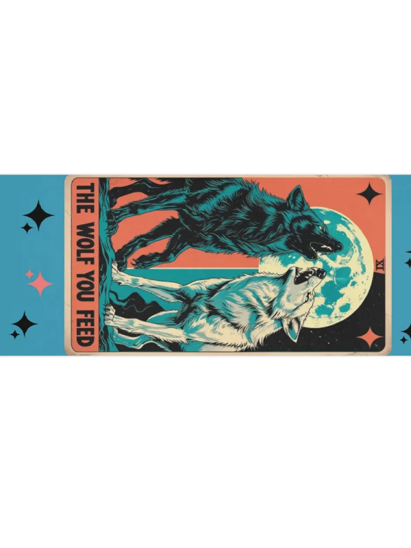 Lunar Wolves Yoga Mat product image (3)