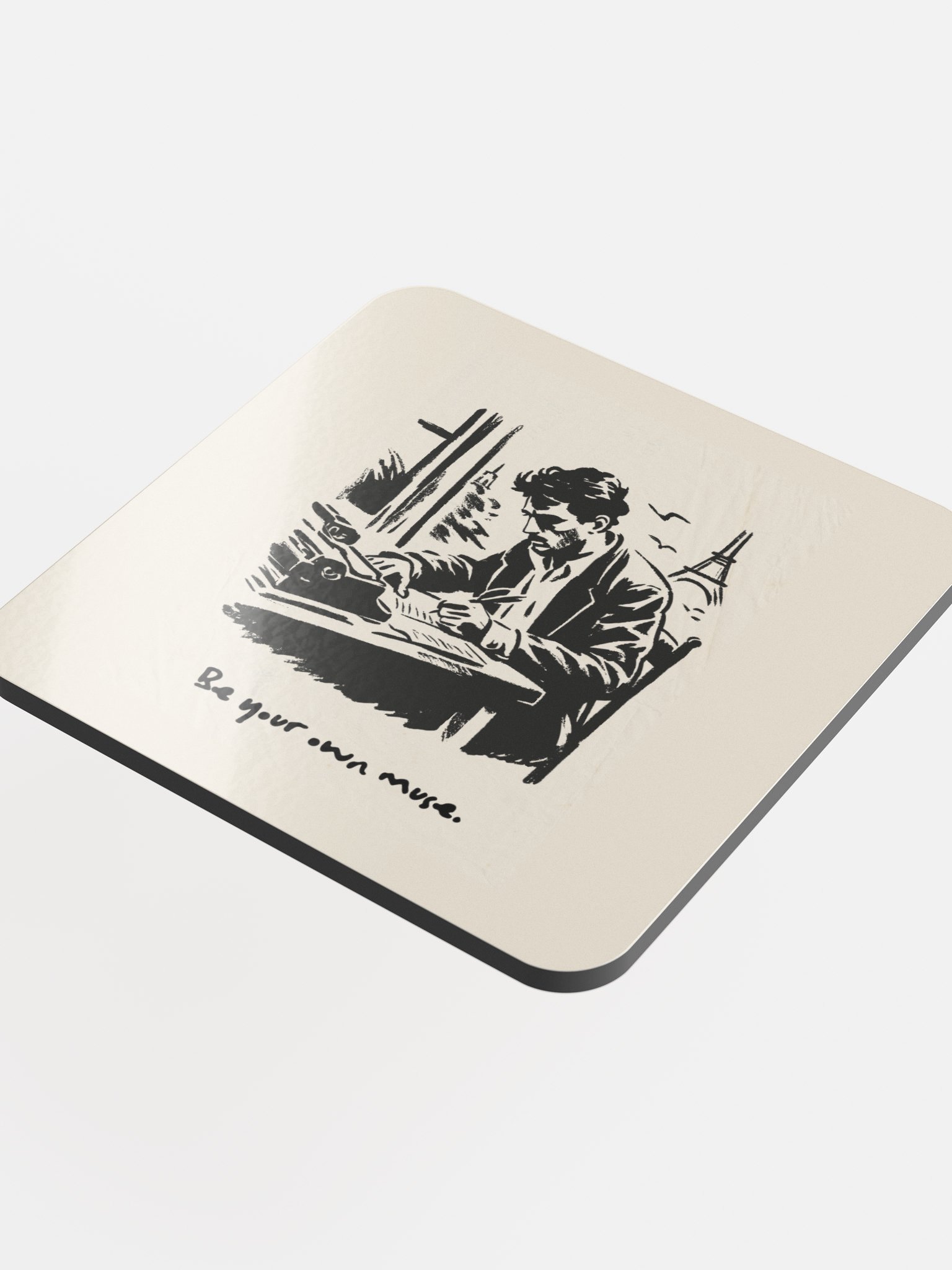 Be Your Own Muse Eiffel Tower Coaster product image (4)