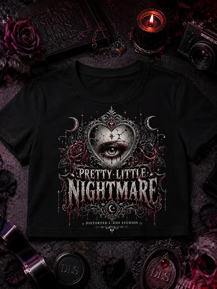 Pretty Little Nightmare Crop Top product image (2)