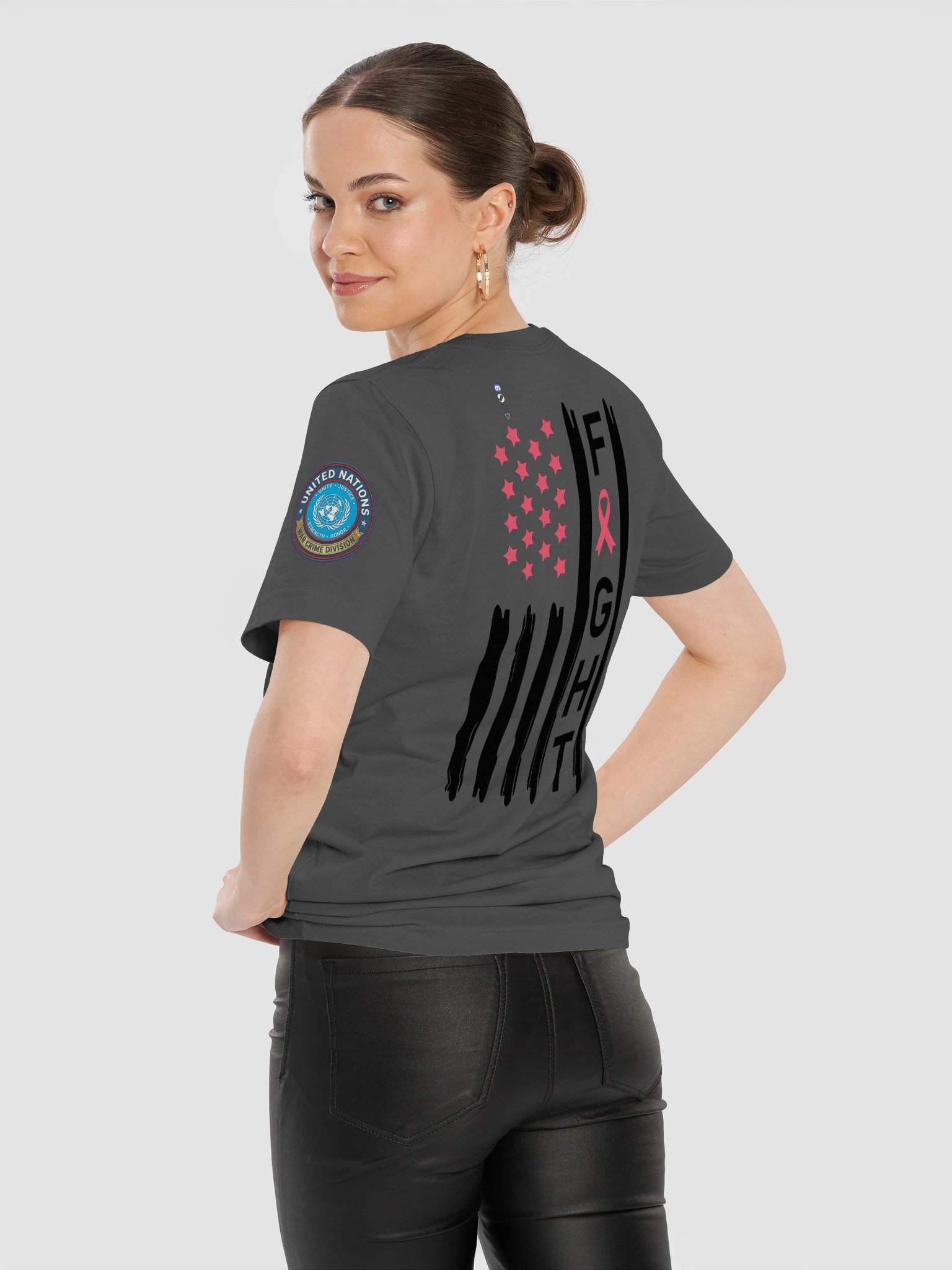 United Nations War Crime Division - Breast Cancer Awareness (Type 04) product image (12)
