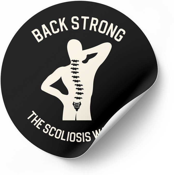 Back Strong Circle 24 Sticker Sheet product image (1)