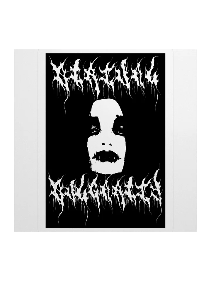 Black Metal Sticker product image (3)
