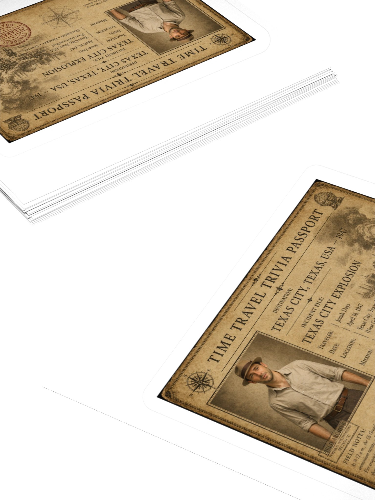 Texas City Explosion — 1947 Incident Passport Sticker product image (10)