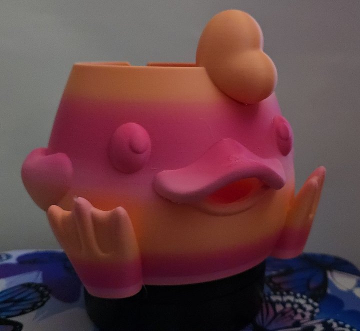 Sunset Duck Yarn Bowl 3D printed 🐑 product image (1)