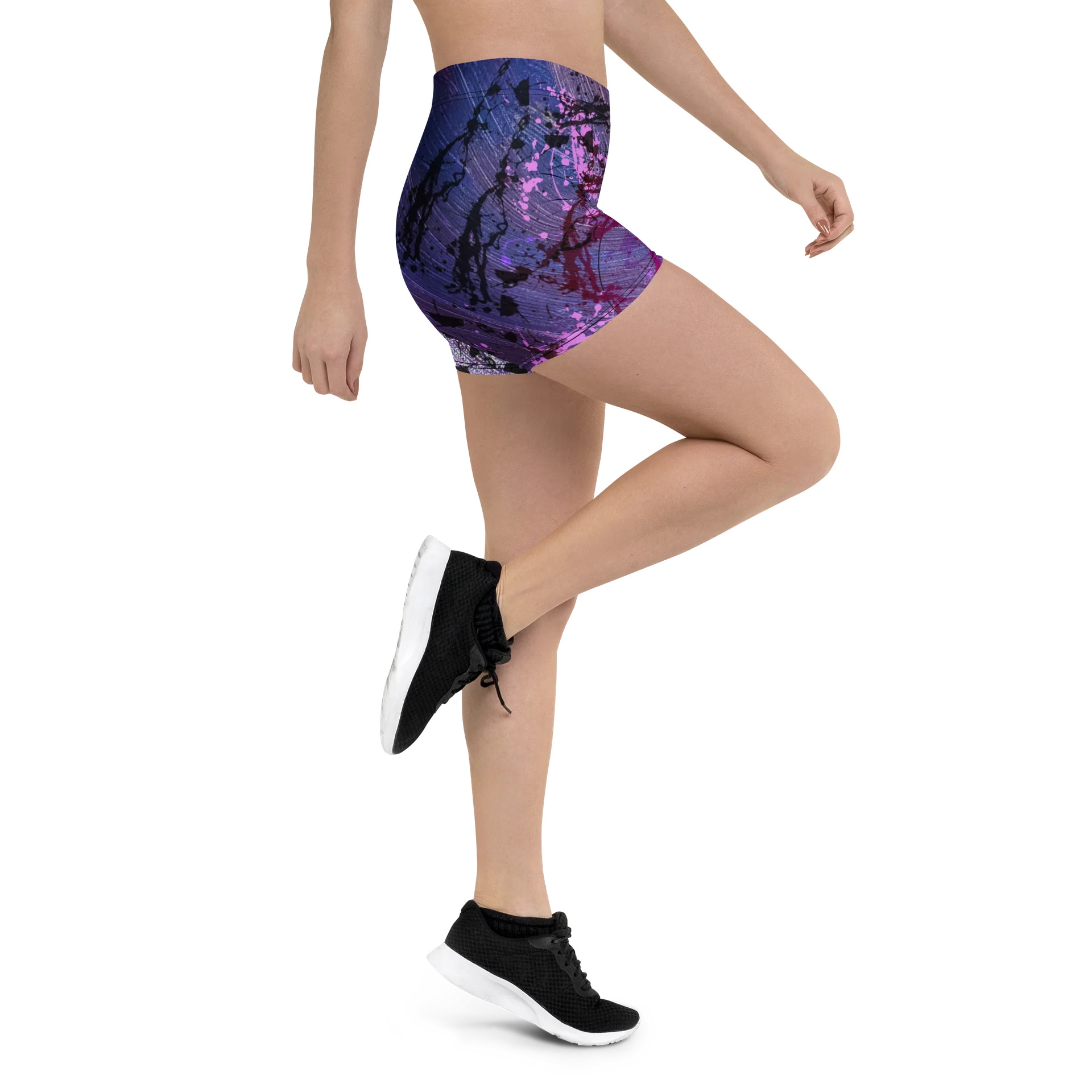 Violet Singularity All Over Print Shorts product image (3)