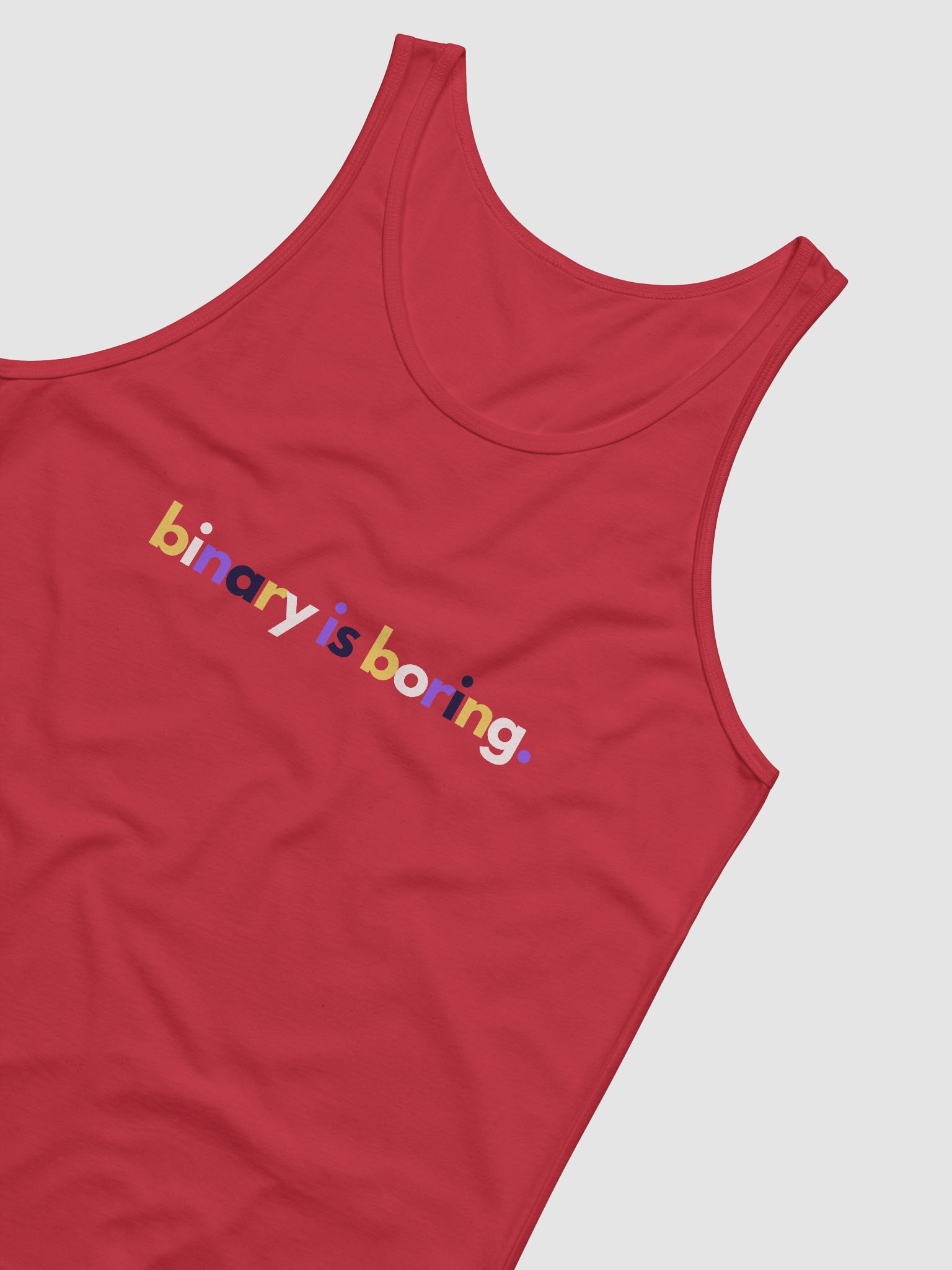 Binary Is Boring Tank product image (14)