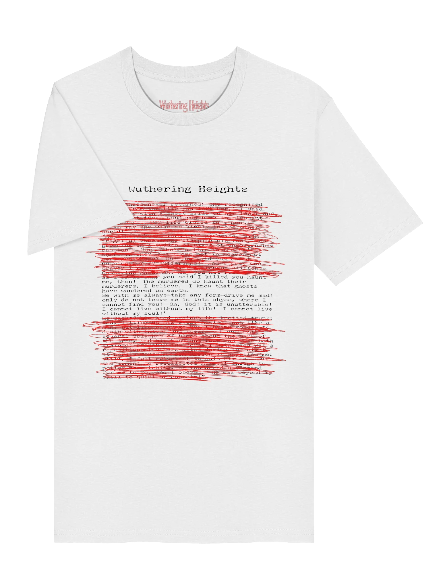 Wuthering Heights Quote T-Shirt product image (7)