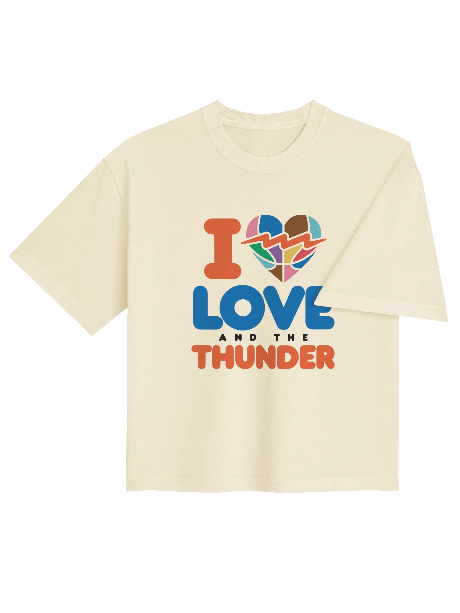 I Love Love and the Thunder Women's Boxy Pride Tee product image (7)