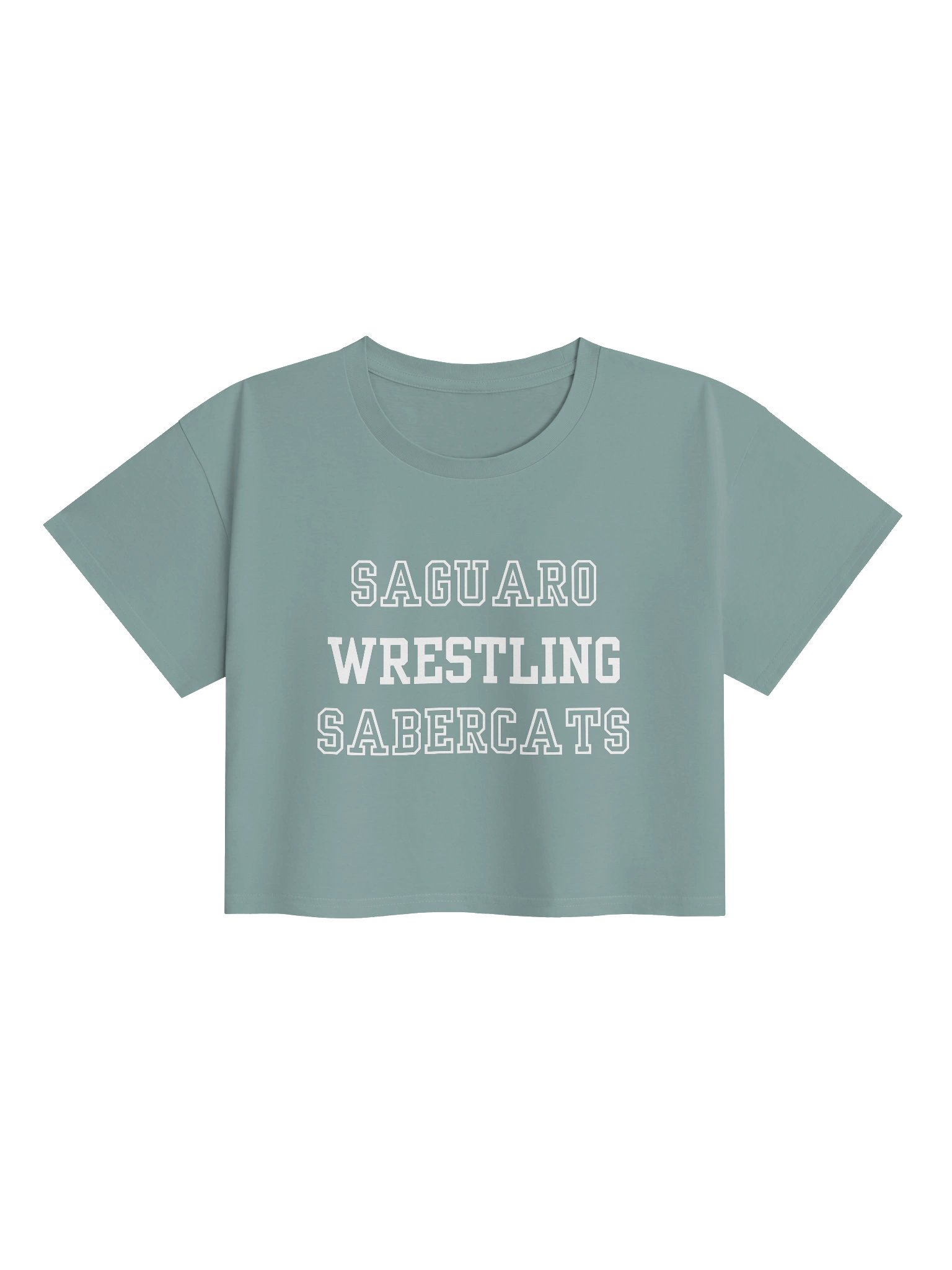 Saguaro Wrestling Sabercats Crop Top product image (4)