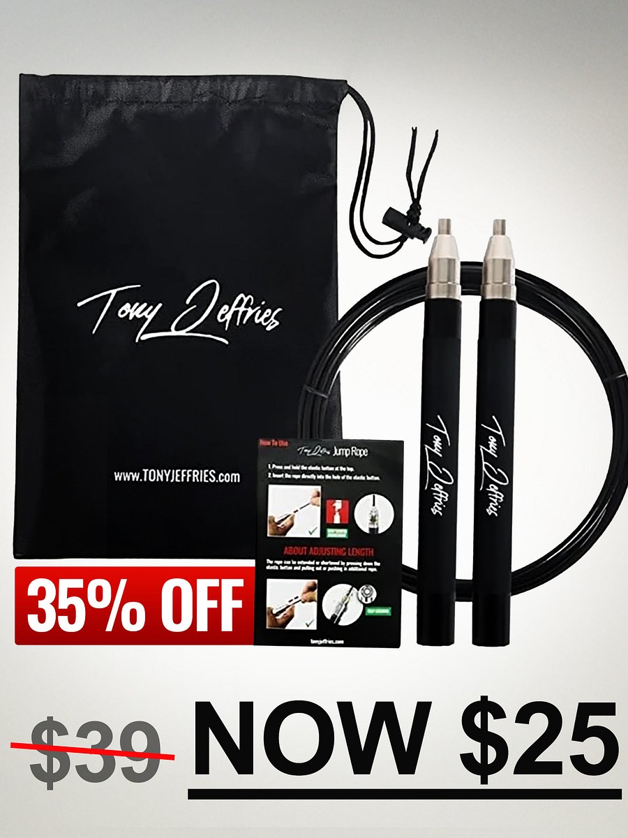 2.0 Speed Jump Rope By Tony Jeffries 2026 NOW IN STOCK product image (10)