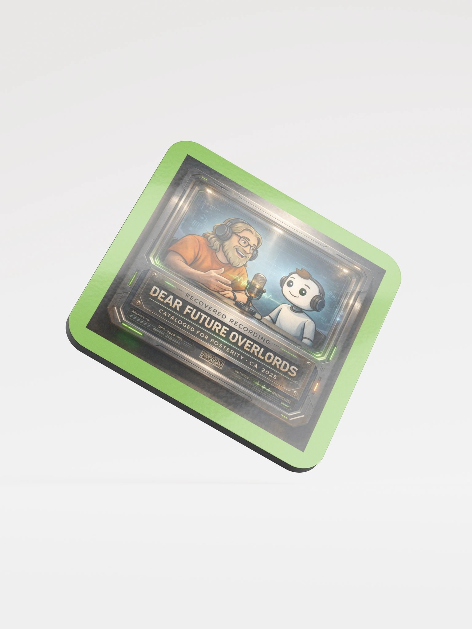 Recovered Recording Coaster product image (1)