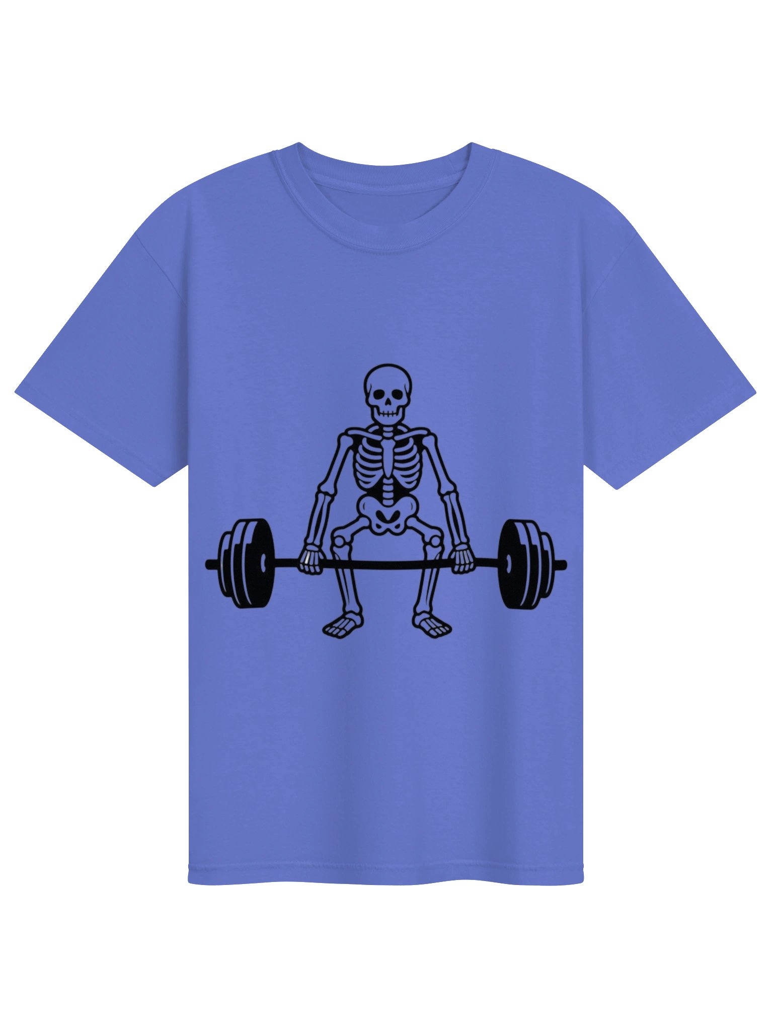 Skeleton Deadlift Funny Gym Tee product image (7)