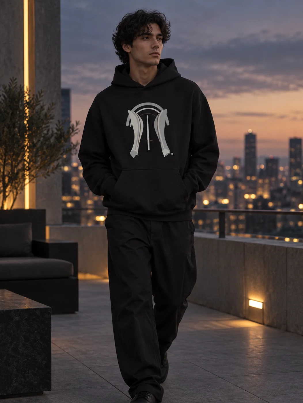SHROUD GATE — Relaxed Hoodie product image (3)