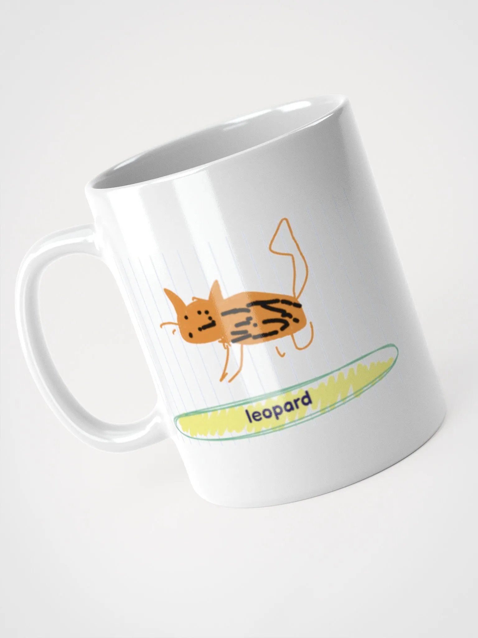 Leopard mug product image (3)