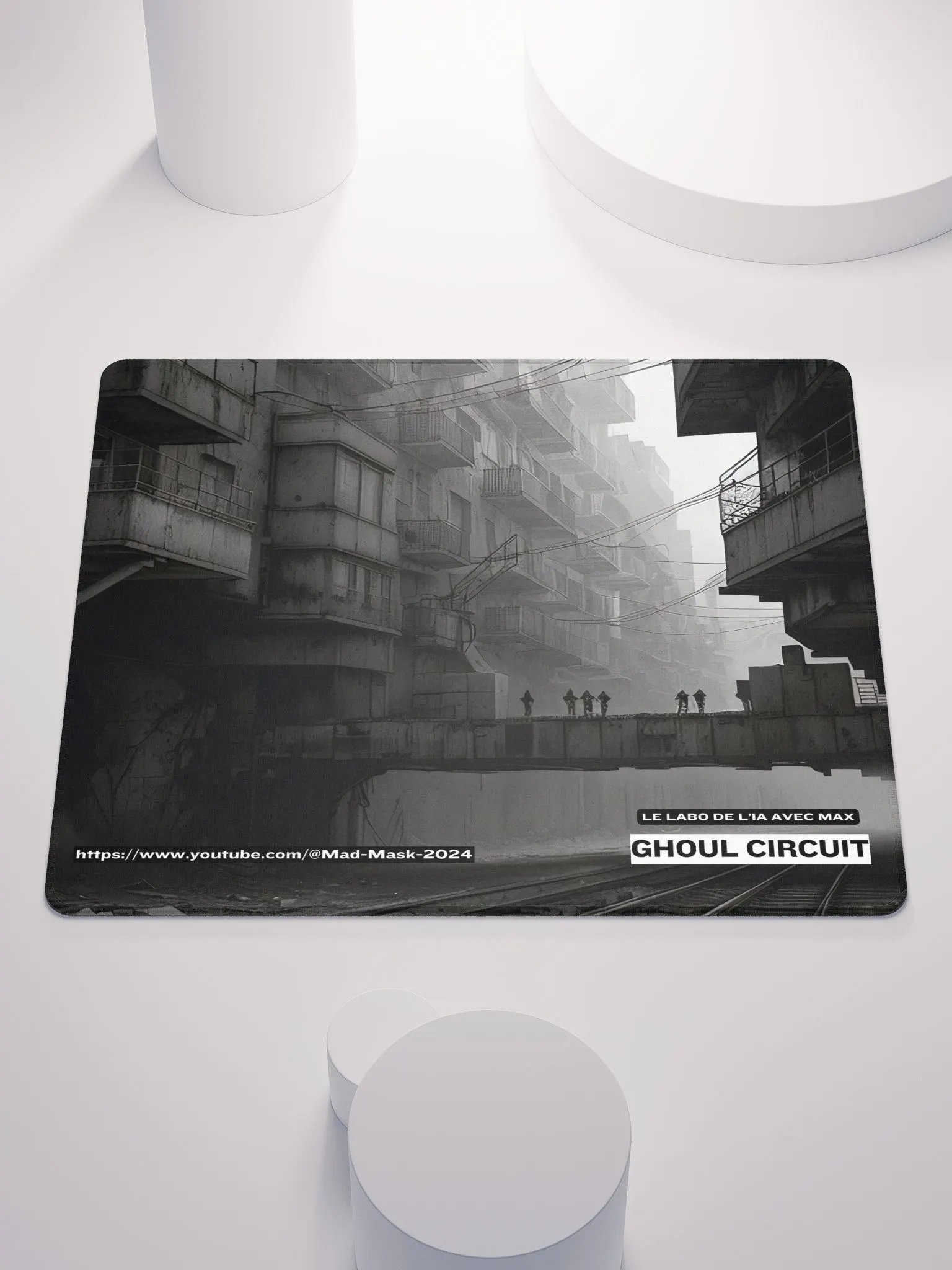 Mouse Pad Gaming Ghoul Circuit product image (1)