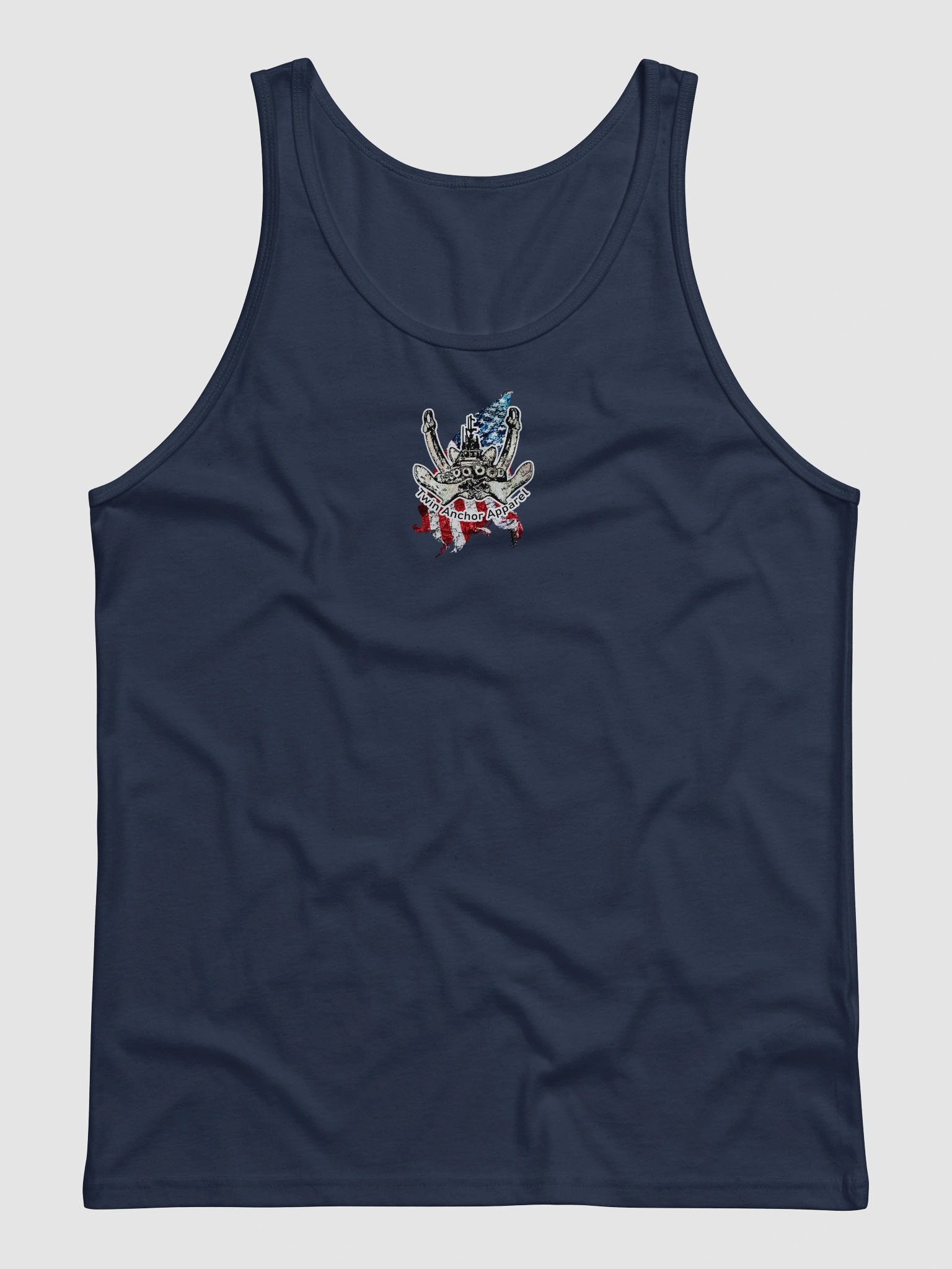 AF & Athena Tug – Coastal Workwear | Twin Anchor Apparel PNW Mooring Line Tank product image (2)