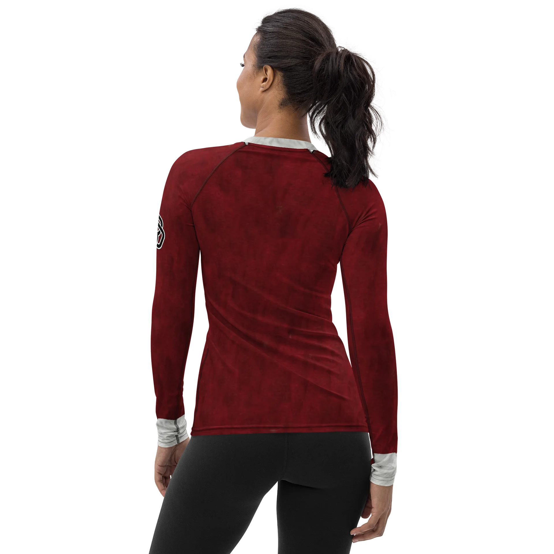 The "Christmas Beast" Hairy Chest Santa Rash Guard product image (2)