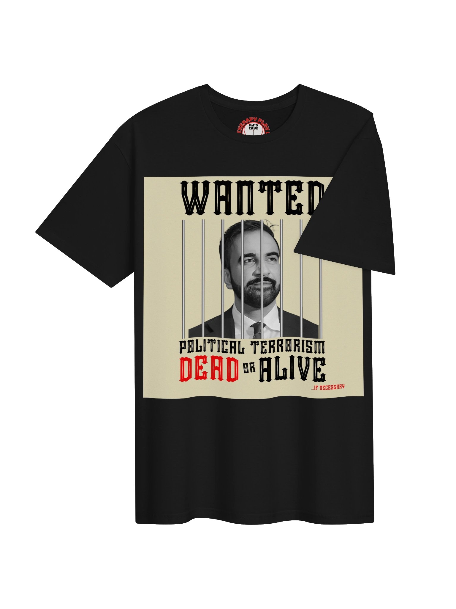 Mamdani dead or alive.. if necessary wanted poster T- Shirt product image (17)