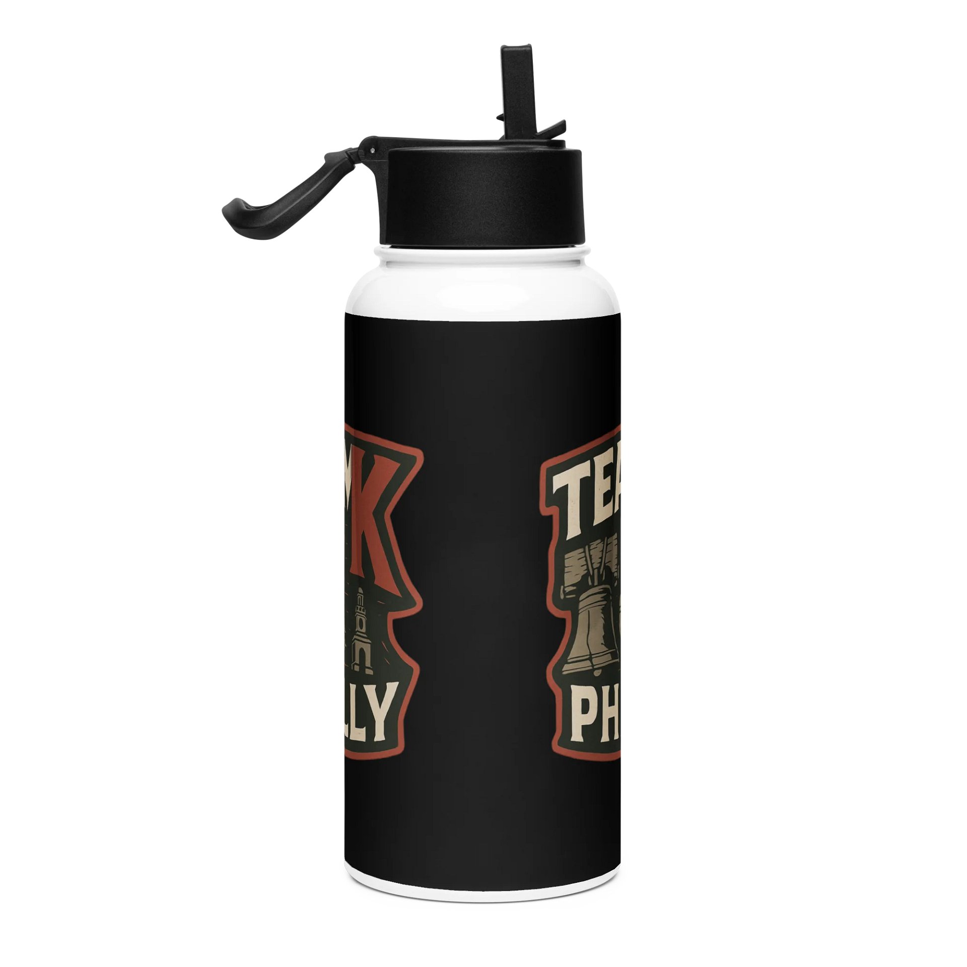 Team K Philly Stainless Steel Water Bottle with a Straw Lid product image (4)