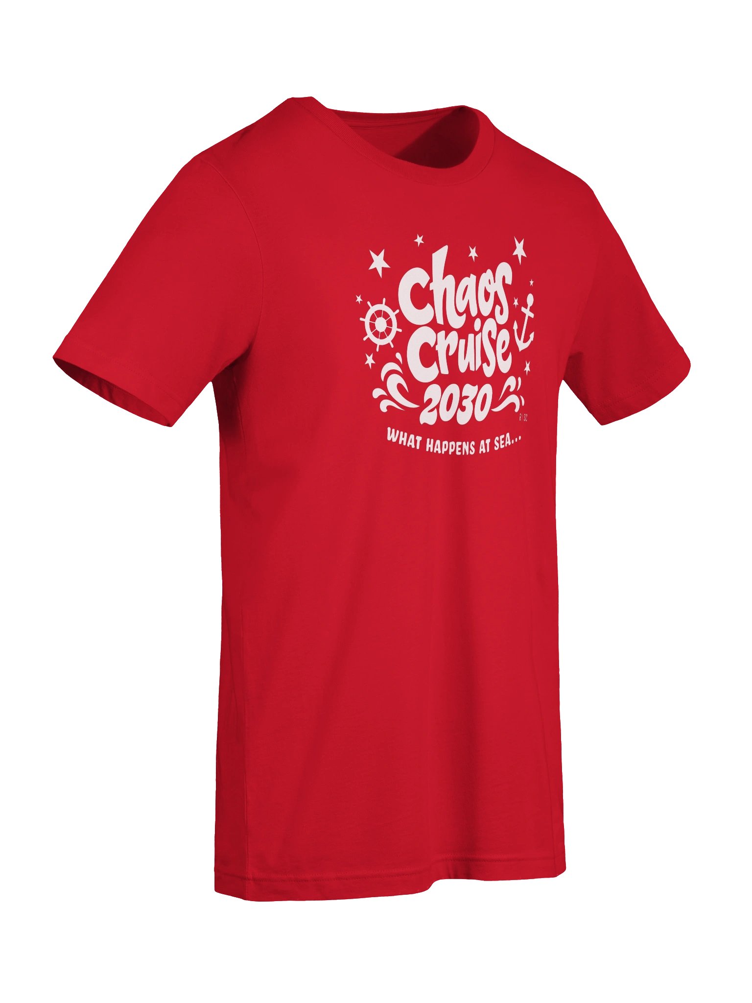 Chaos Cruise T-shirt (White) product image (7)