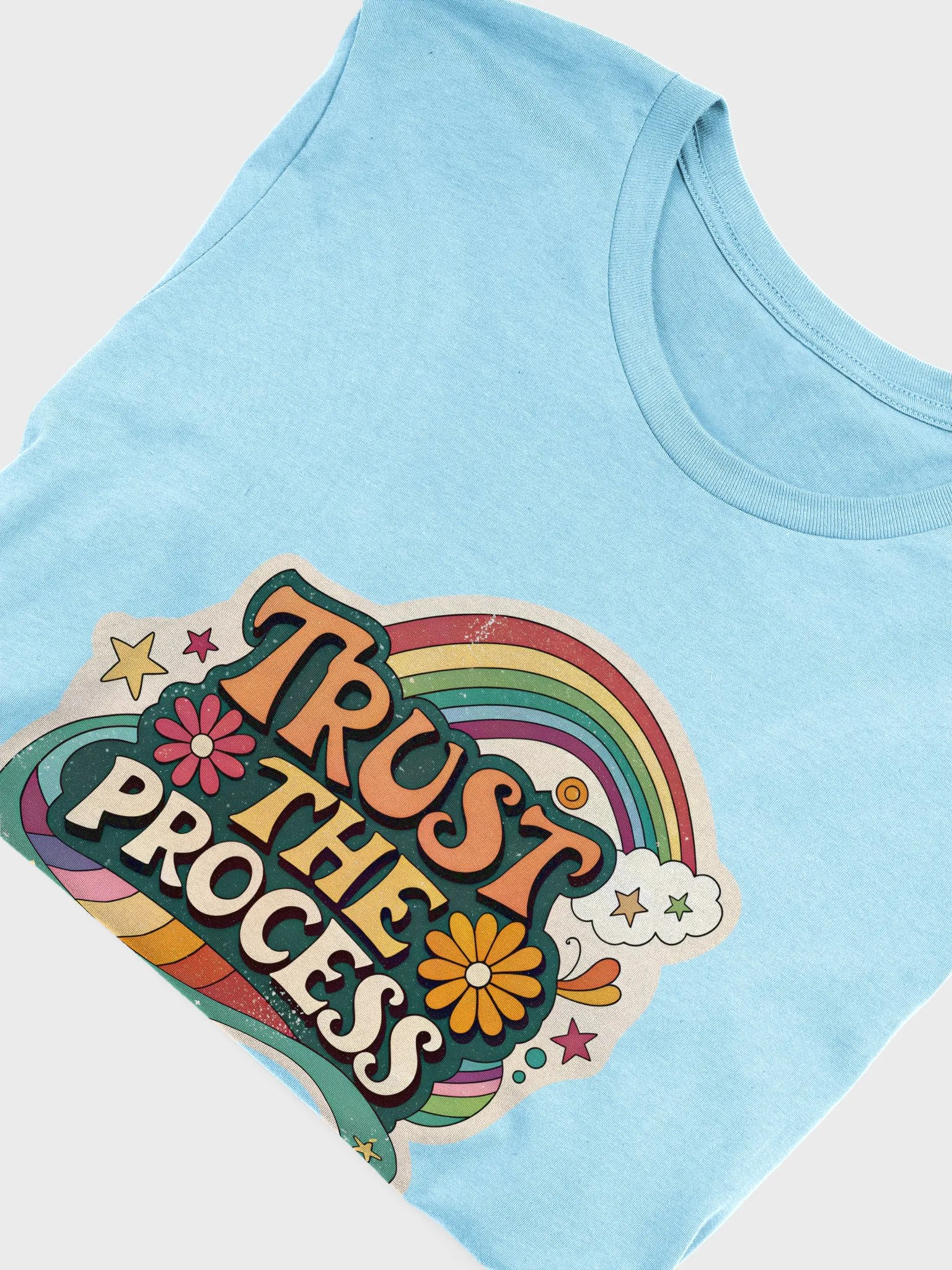 Psychedelic Trust the Process T-Shirt product image (54)