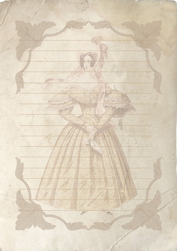 Victorian Stationary Download (Freebie) product image (2)