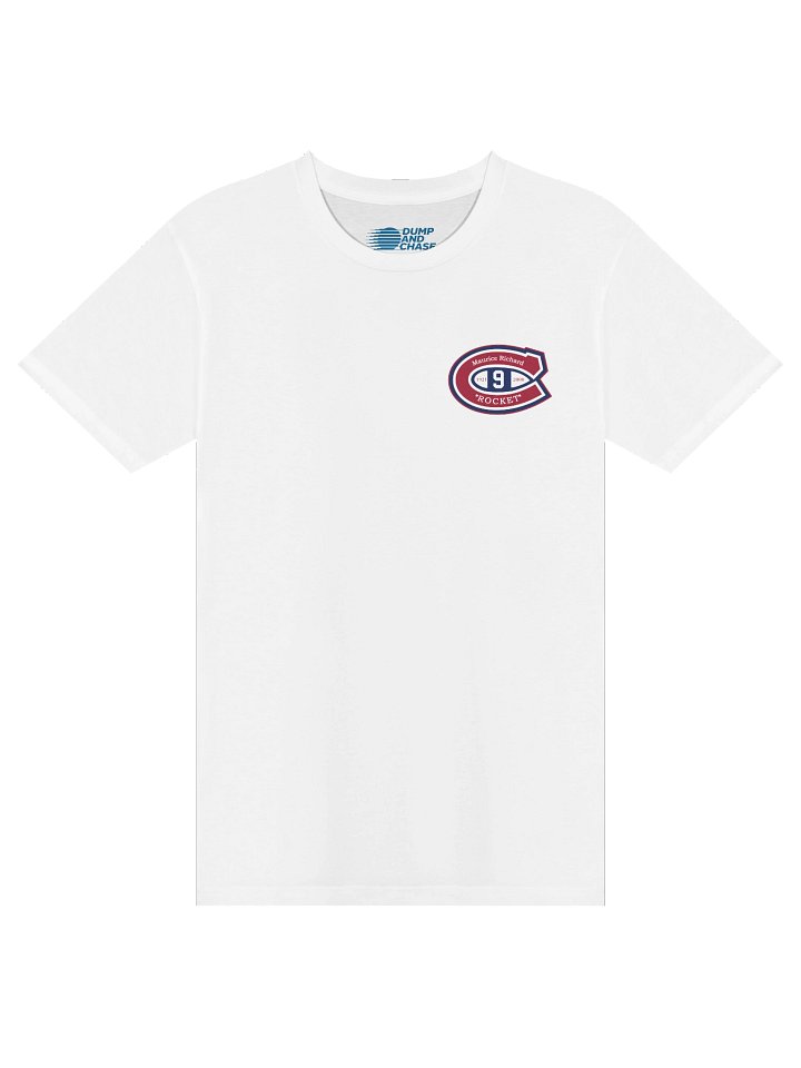 Maurice Richard #9 Tribute Logo T-Shirt product image (1)