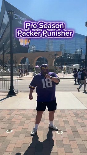 The Packer Punisher is already in mid season form

#minnesotavikings #mnvikings #vikingsfootball
