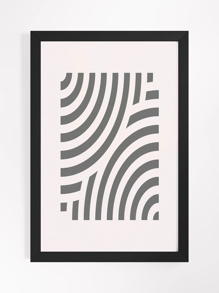 Boho Minimalism Framed Poster product image (2)