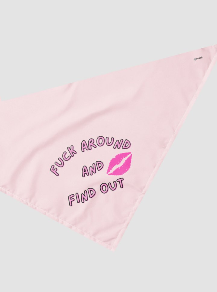 Fuck Around and Find Out - Dog Bandana product image (1)