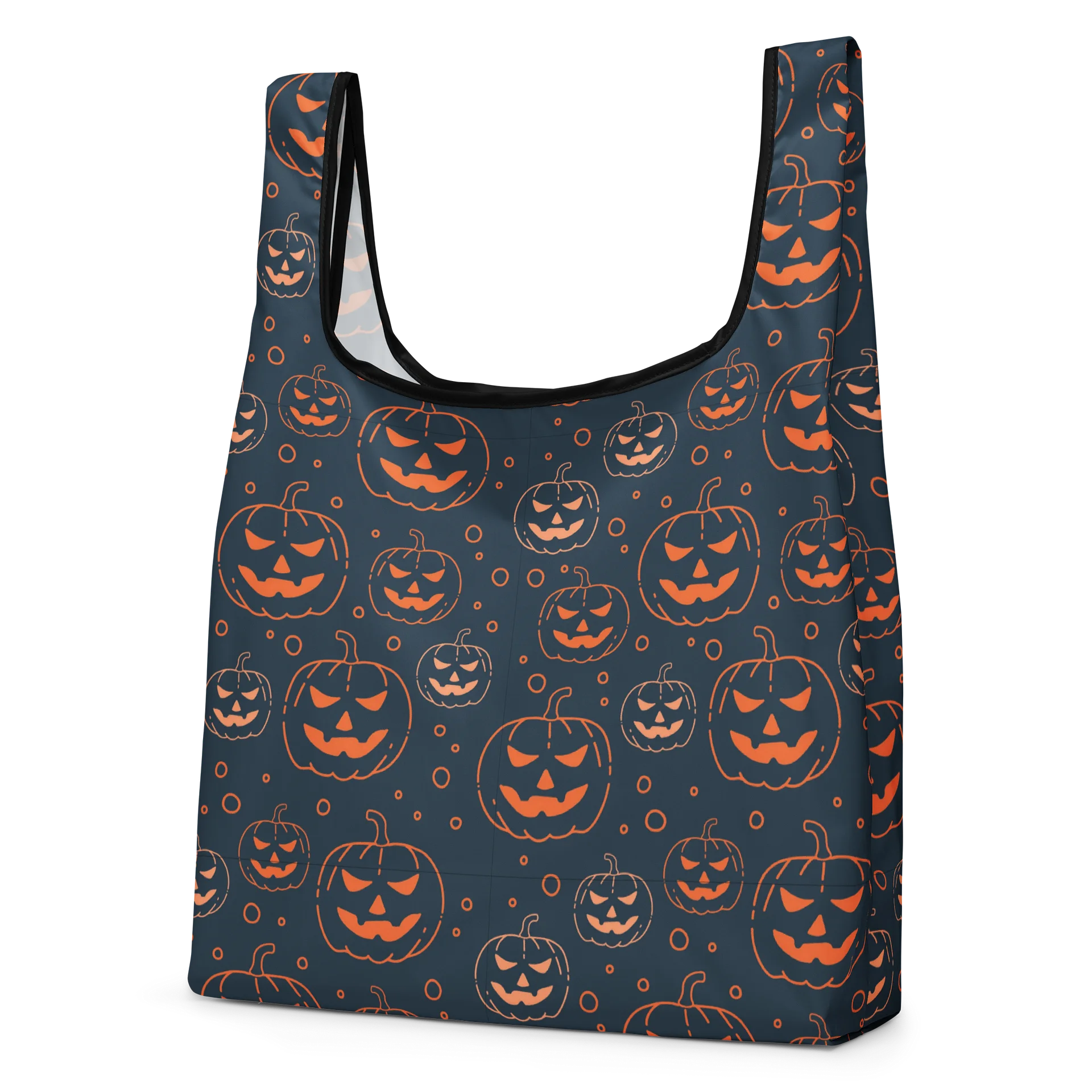Jack o Lantern Reusable Shopping Bag product image (2)