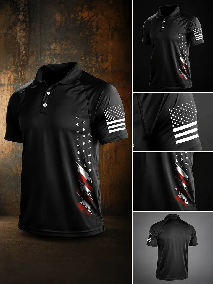 Men's American Fashion Casual Short-sleeved Top product image (1)