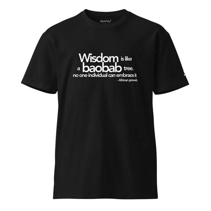 Eclipse Black Premium Tee product image (1)