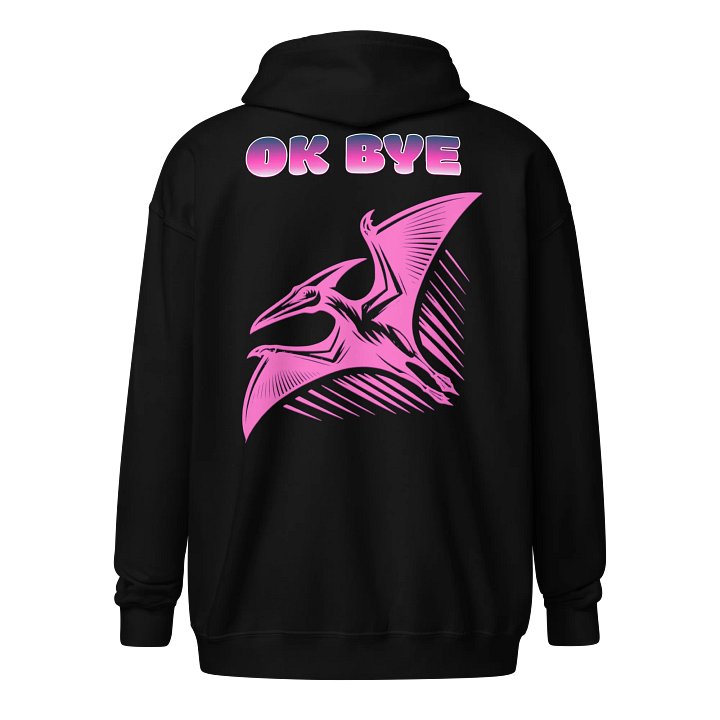 OKAY BYE Zip Hoodie product image (1)