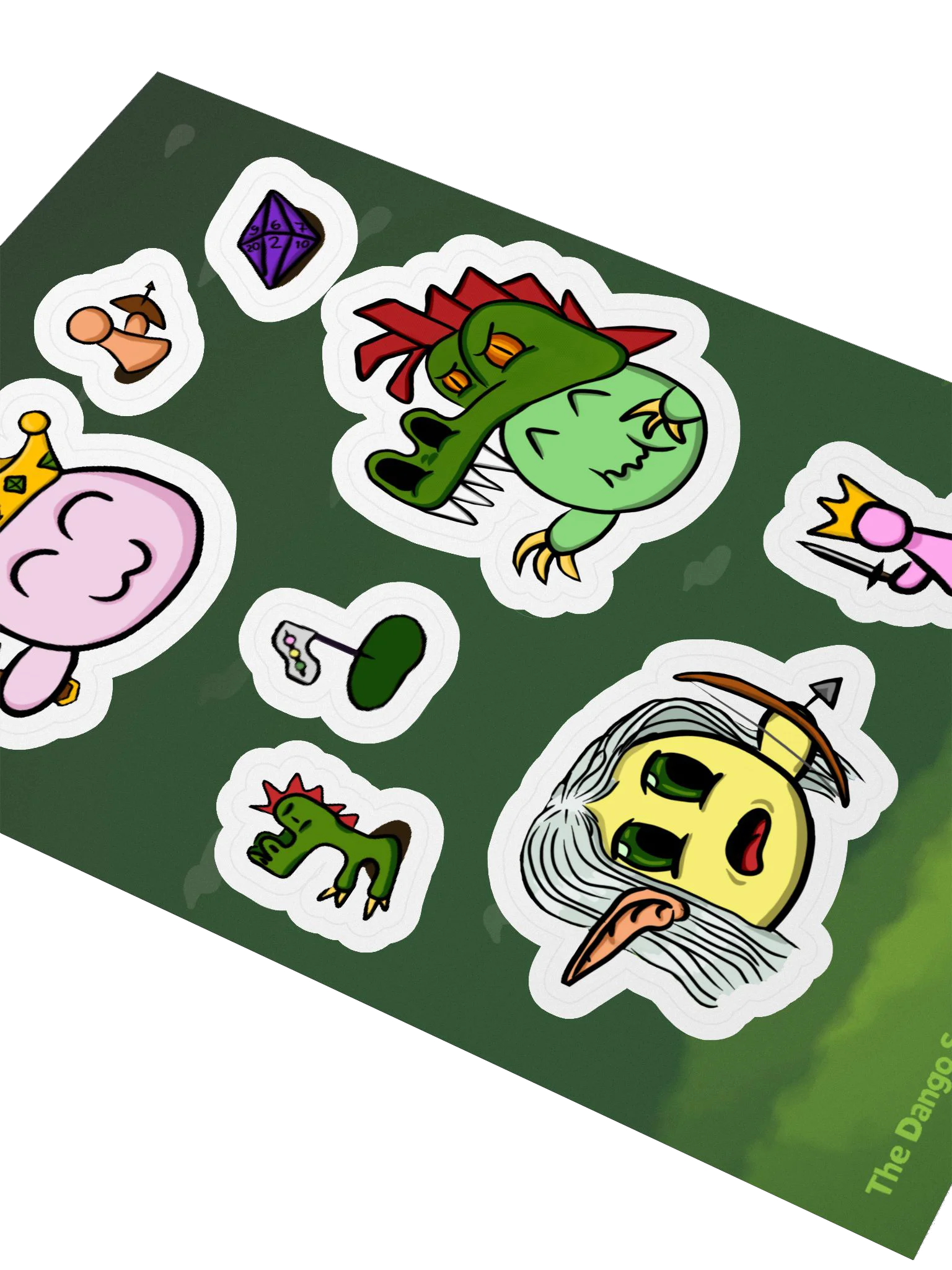 DnD Dango Set - Kiss Cut Sticker Sheet product image (3)