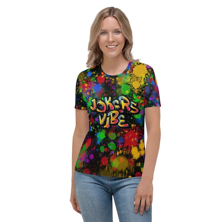 JokersVibe Graffiti Style Neck T-Shirt product image (2)