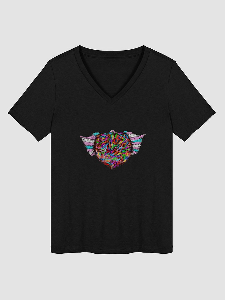 Love Has Wings Relaxed V-Neck Tee product image (1)